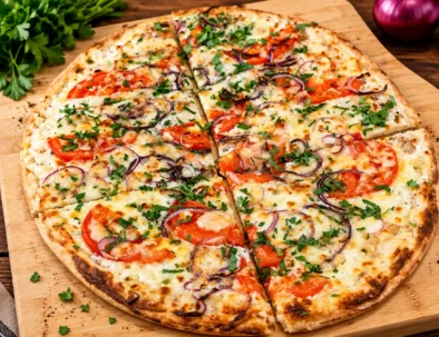 Flammkuchen tomato